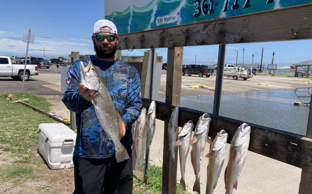 5 king mackerel caught fishing in TX