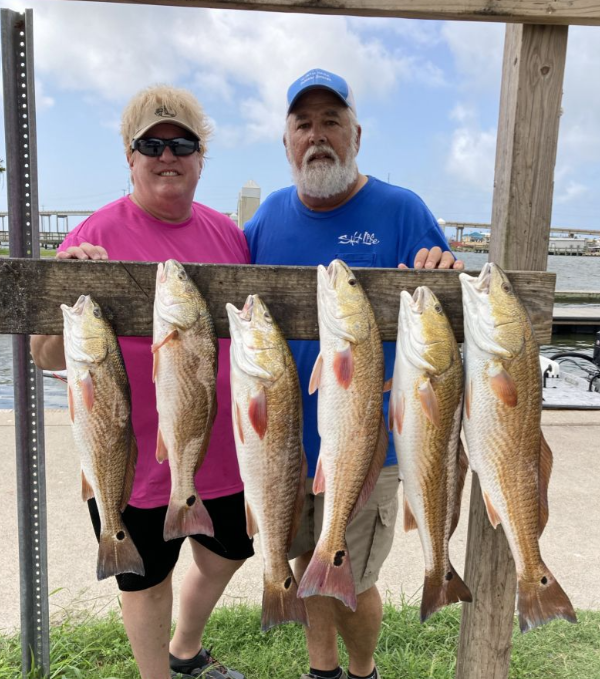 6 big fish caught fishing in TX