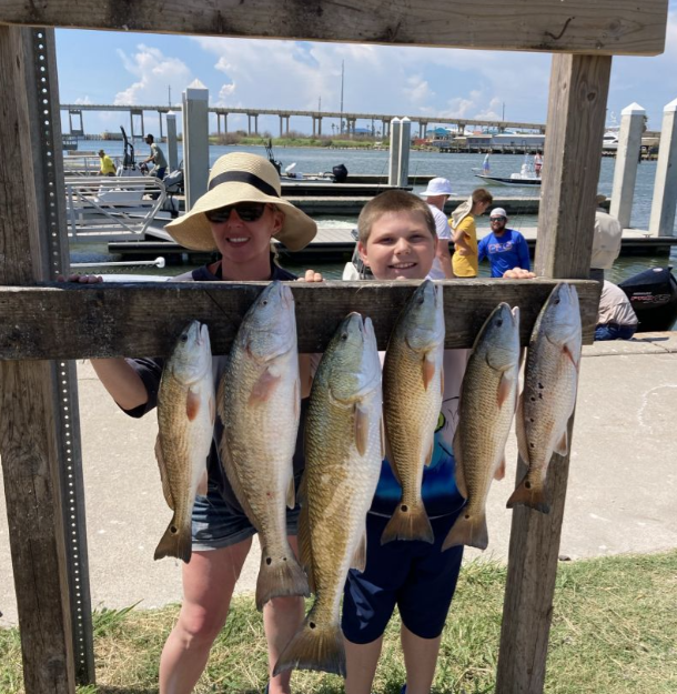 6 big fish caught on fishing trip in TX