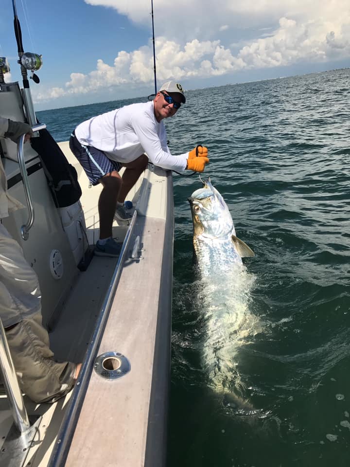 One person fishing in Texas