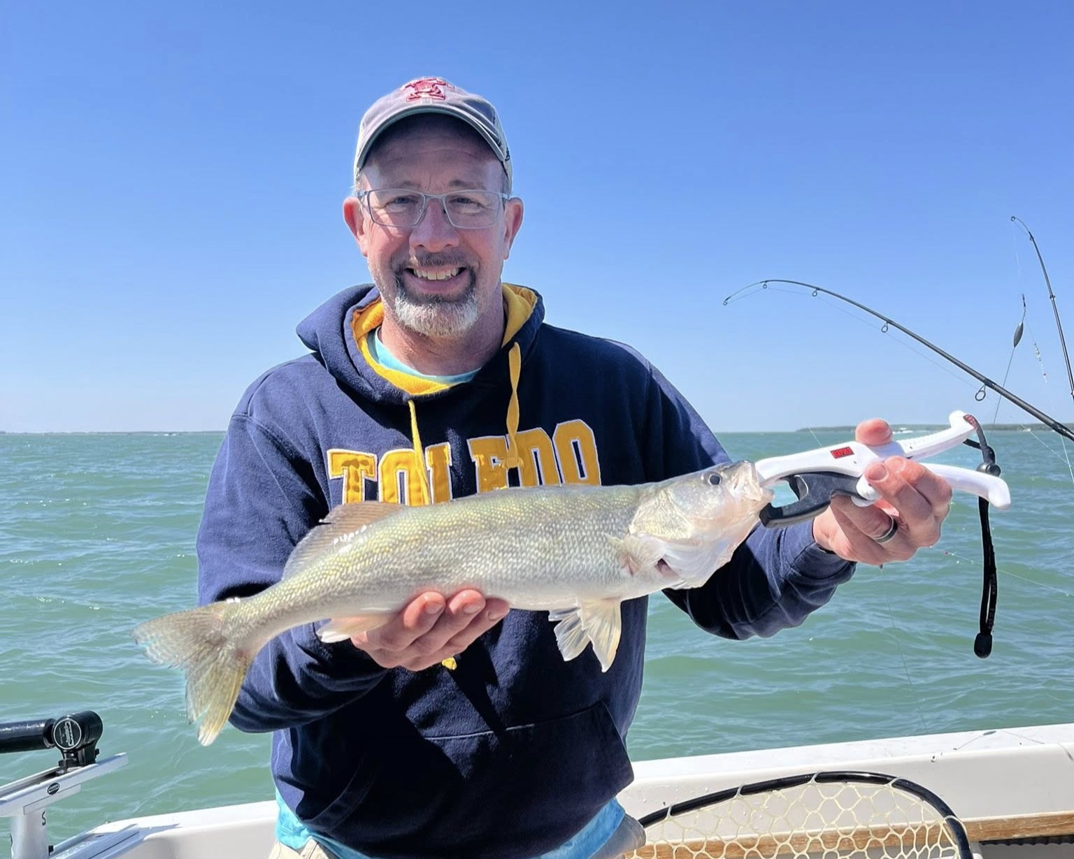 Walleye caught during fishing trip in Port Clinton OH