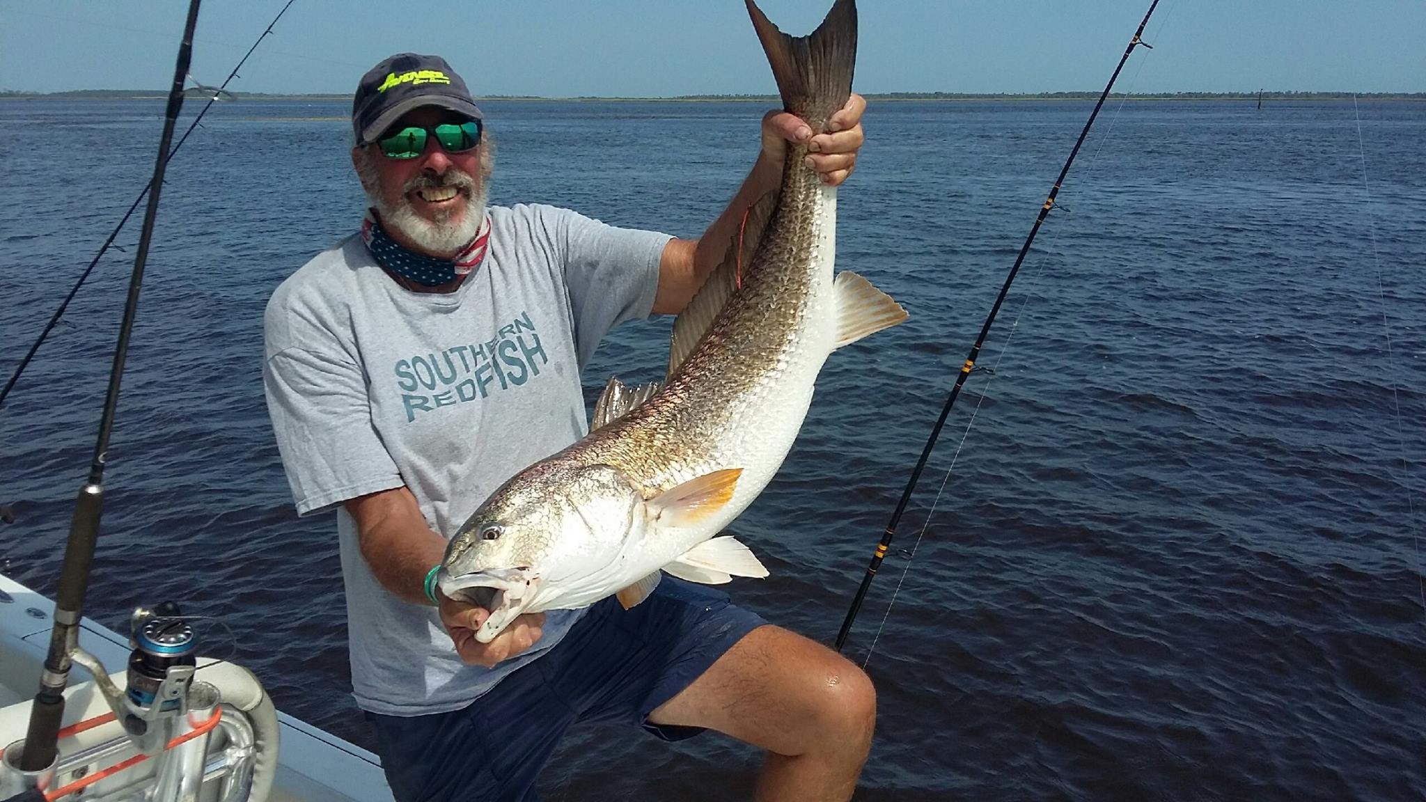 Angler fishing in Georgetown