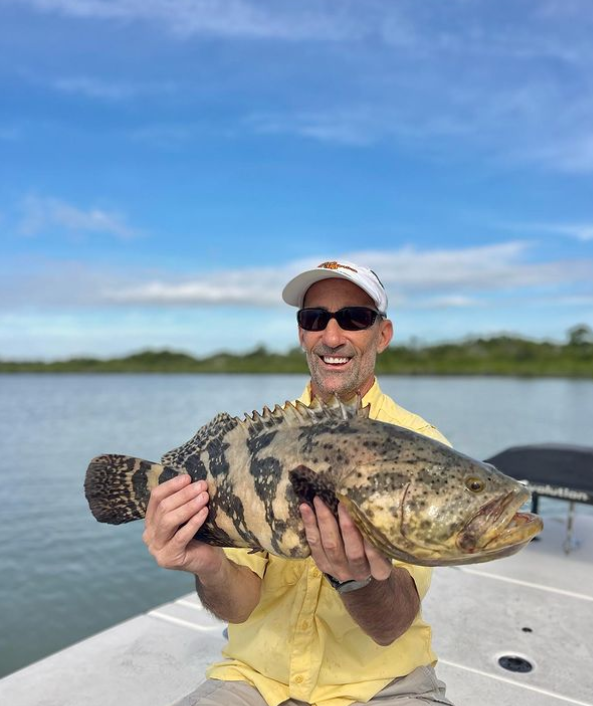 Orange-spotted grouper fishing in FL