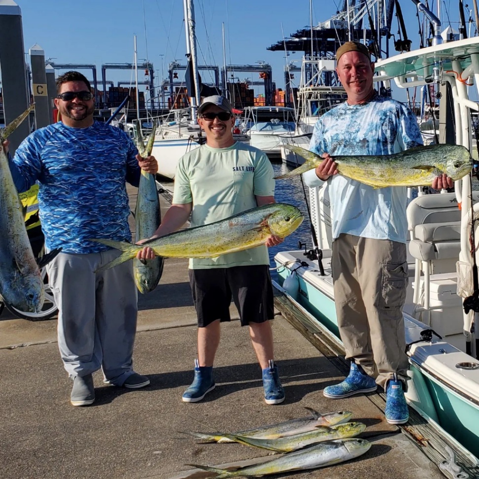 4 big fish caught while fishing in SC