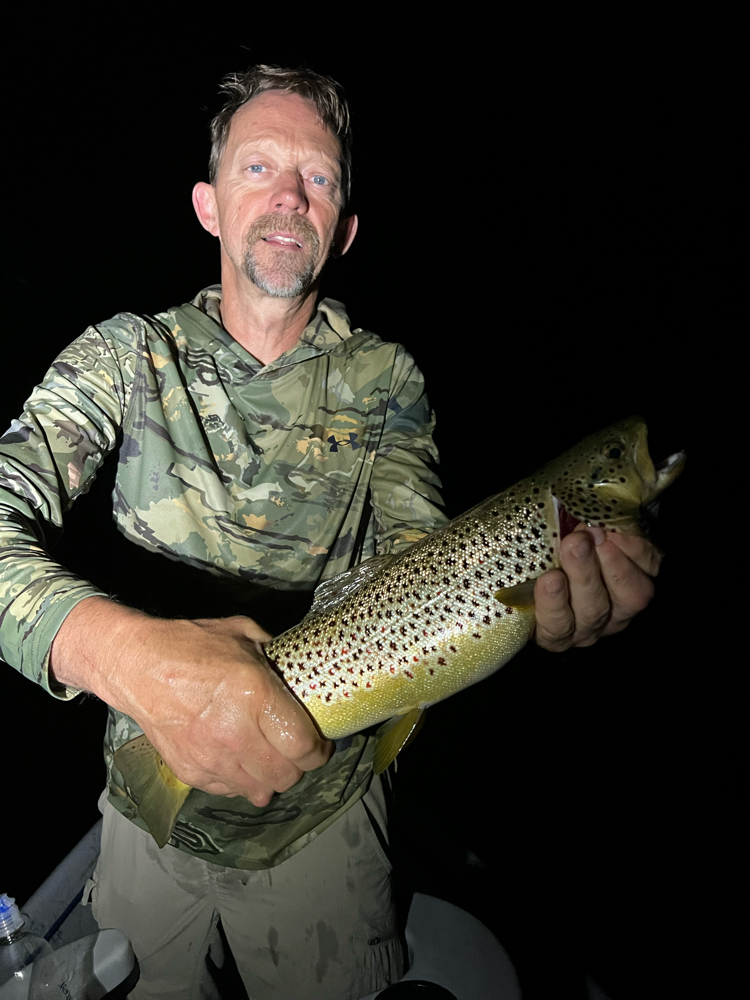 Night Fishing for Trout in Michigan Rivers