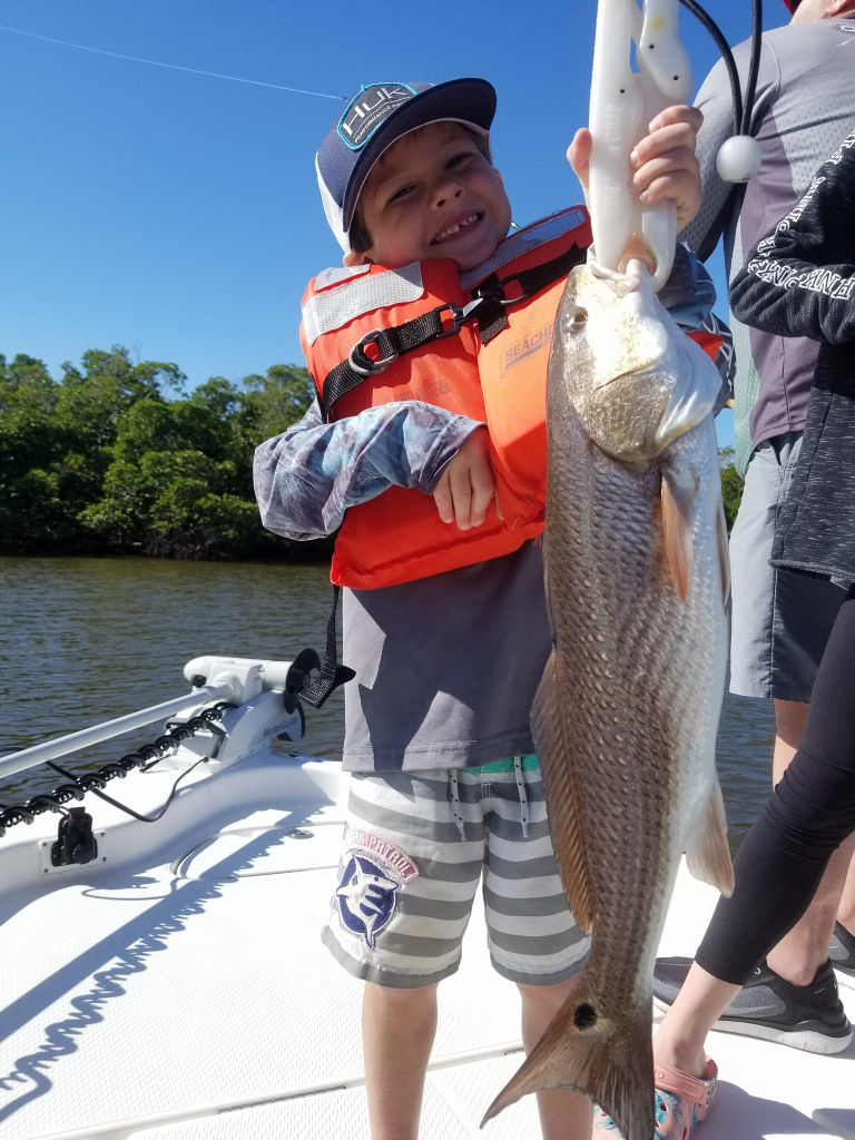 Redfish caught in Goodland, Florida
