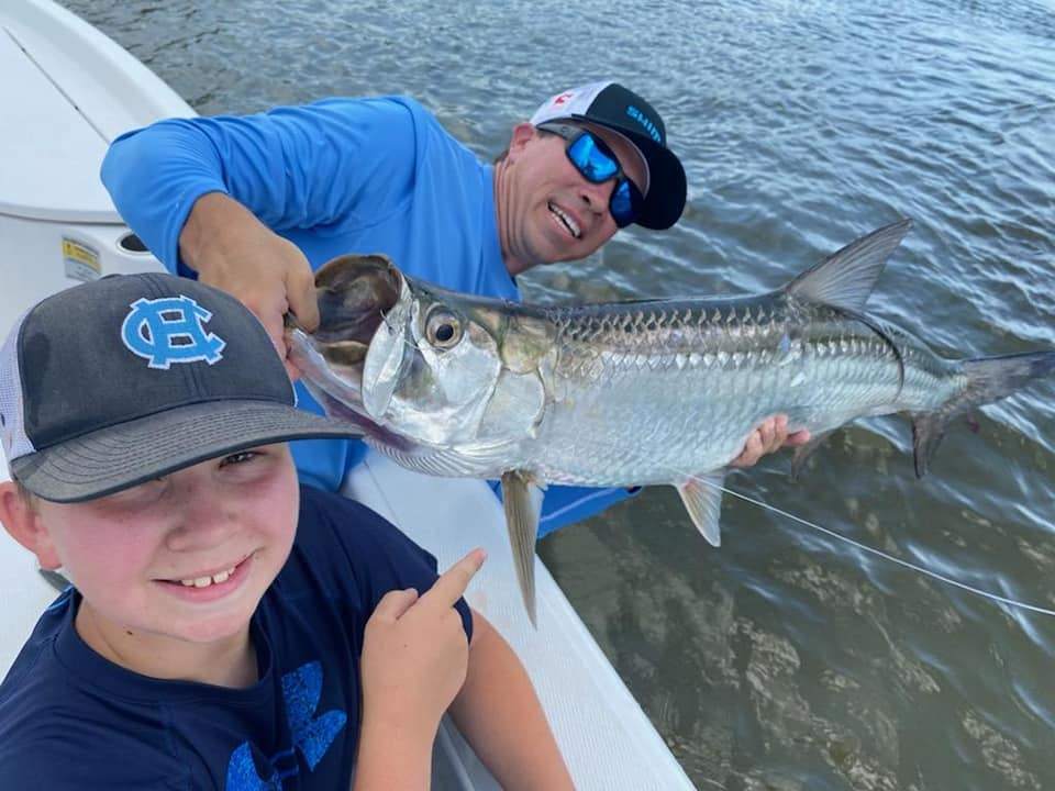 Tarpon fish caught in FL