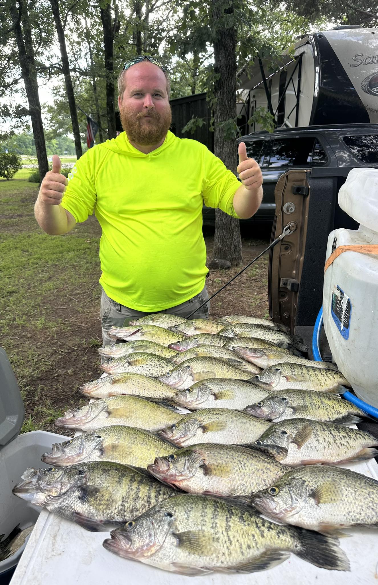Successful fishing trip with 6 fish caught in TX