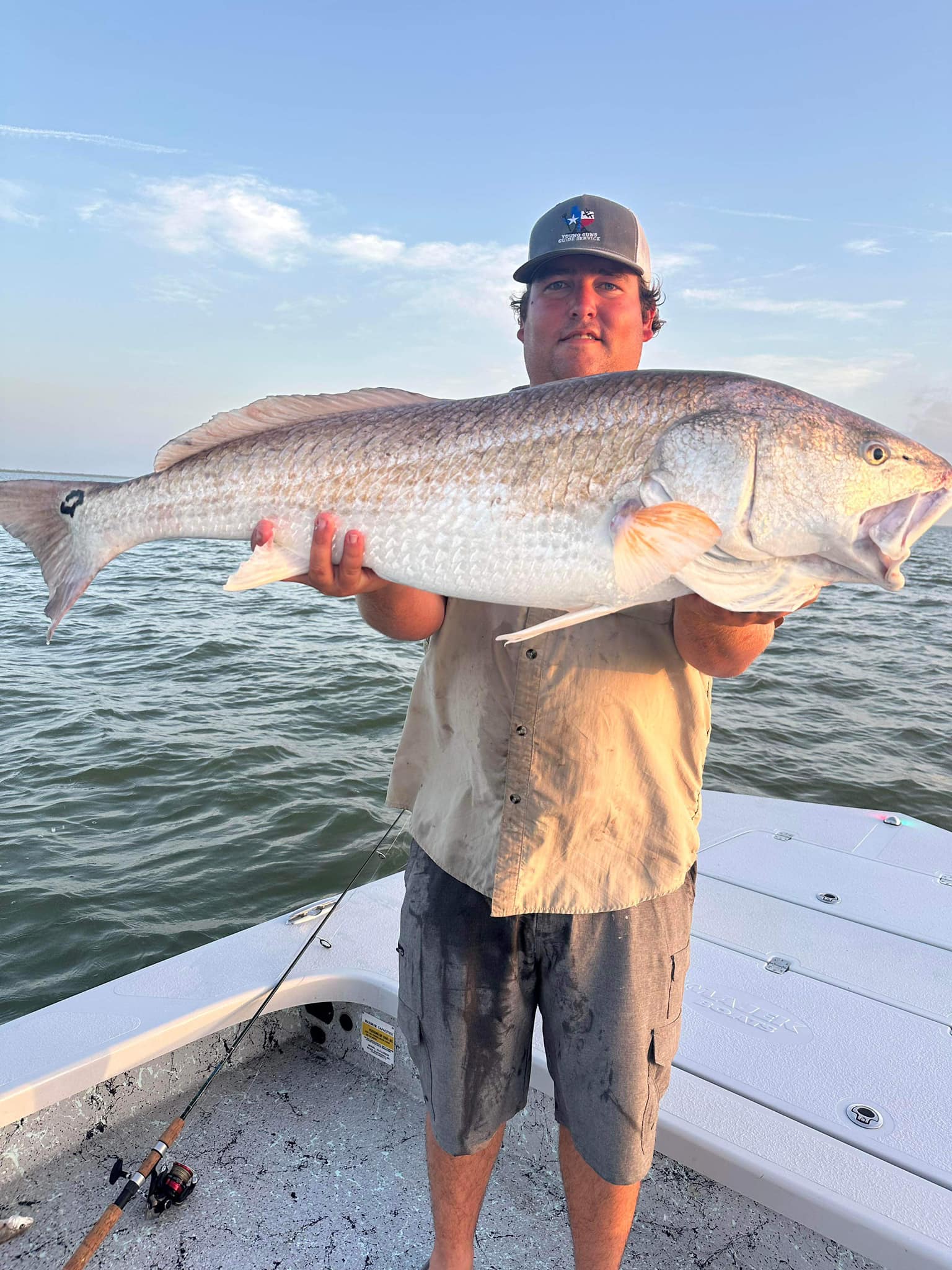 Redfish caught fishing in TX