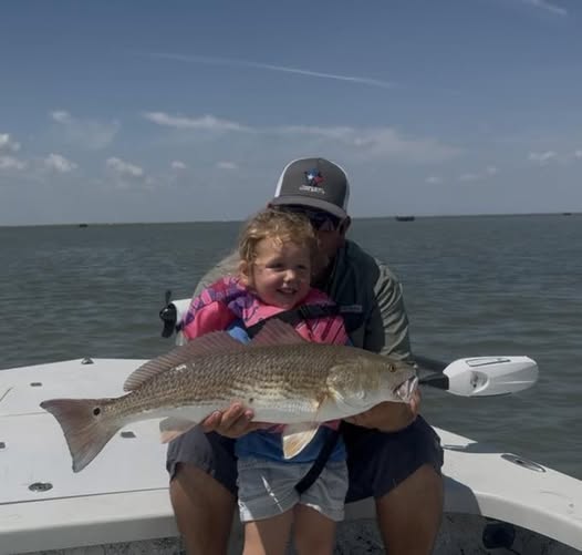 Redfish caught while fishing in TX