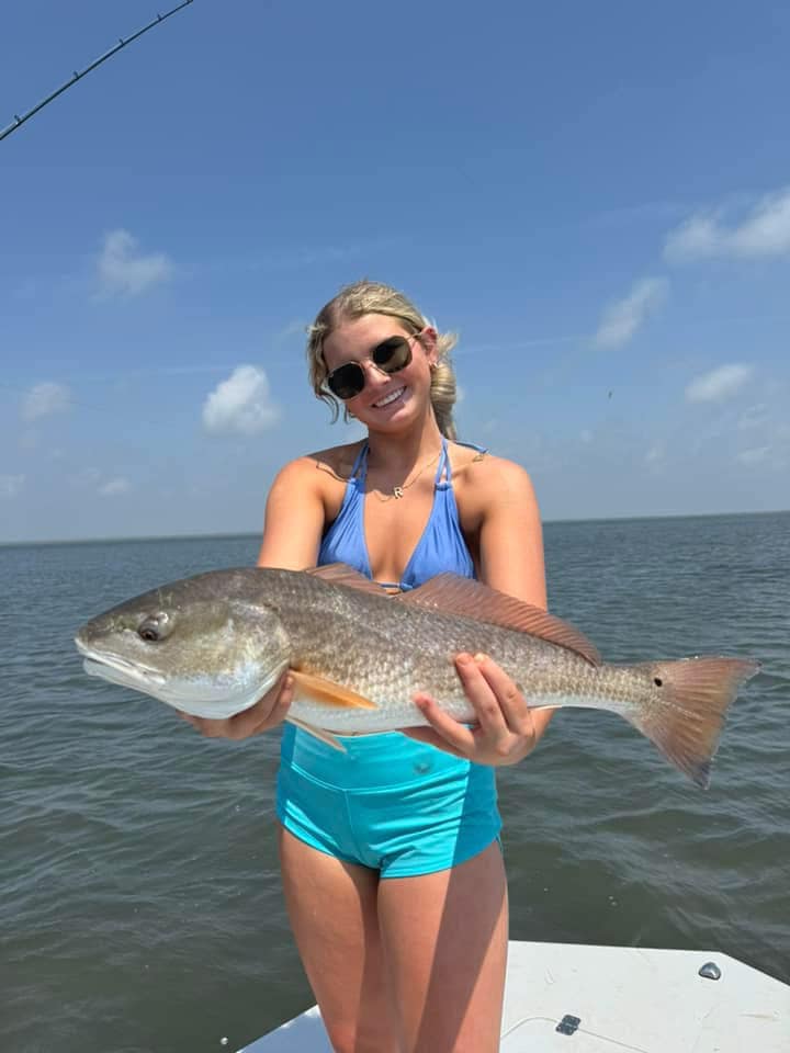 Redfish caught by lone angler in TX