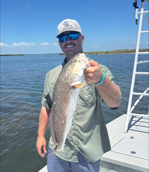Redfish caught while fishing in TX
