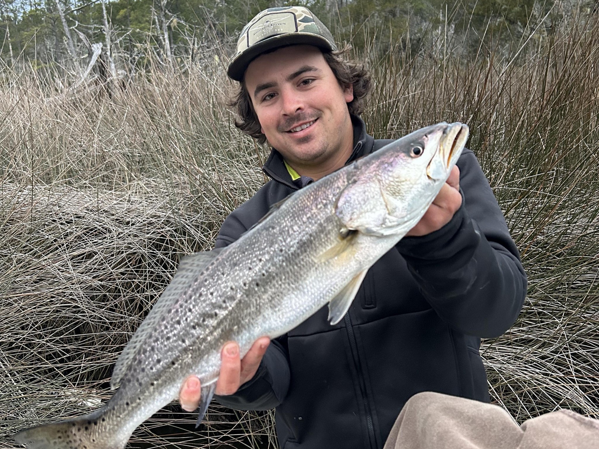 Hampstead inshore fishing charter boat for 4-hour redfish, trout, flounder trips up to 4 guests