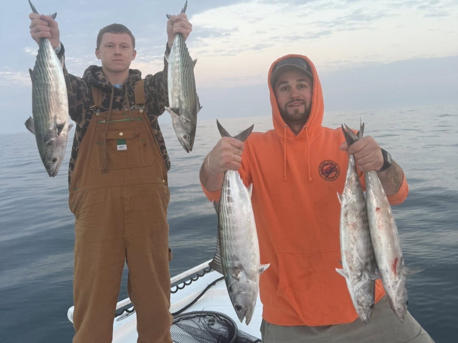 6-hour Hampstead inshore fishing charter boat targeting redfish and speckled trout