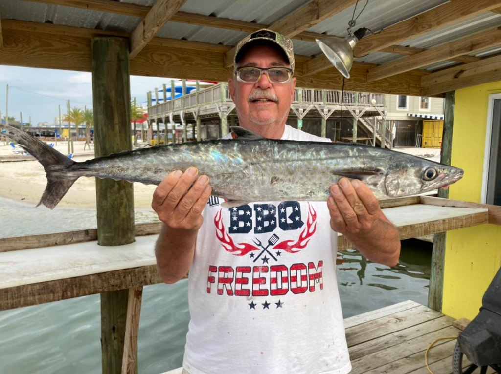 King Mackerel fish caught in Orange Beach