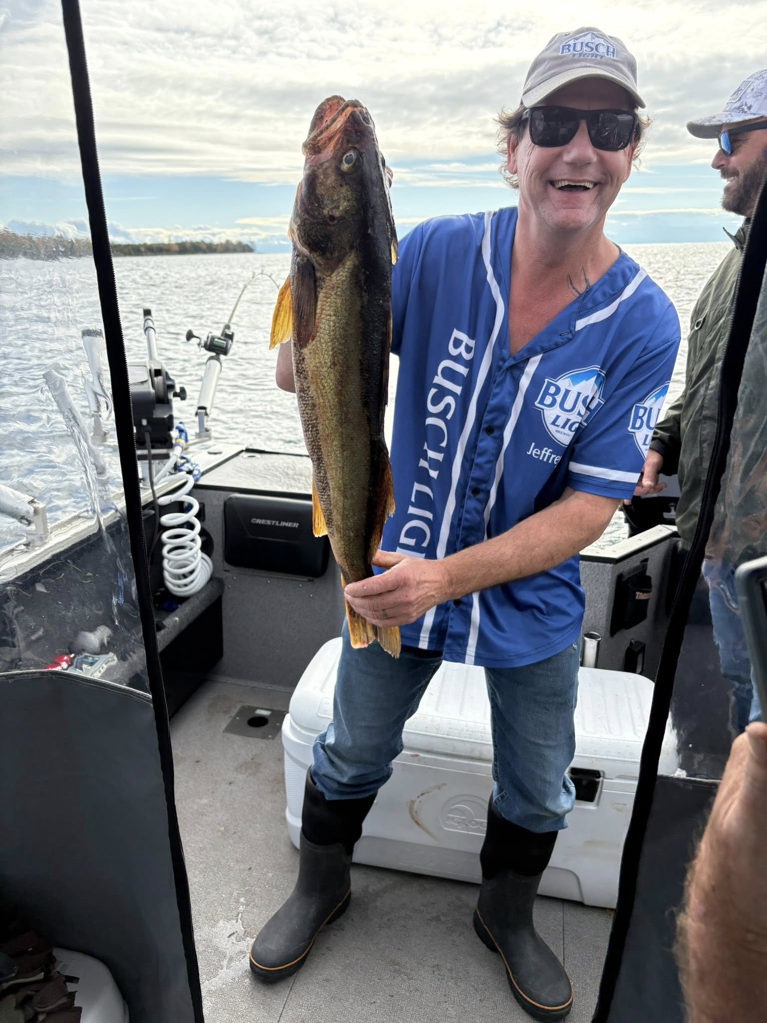 Freshwater fish caught during fishing trip in Sackets Harbor NY