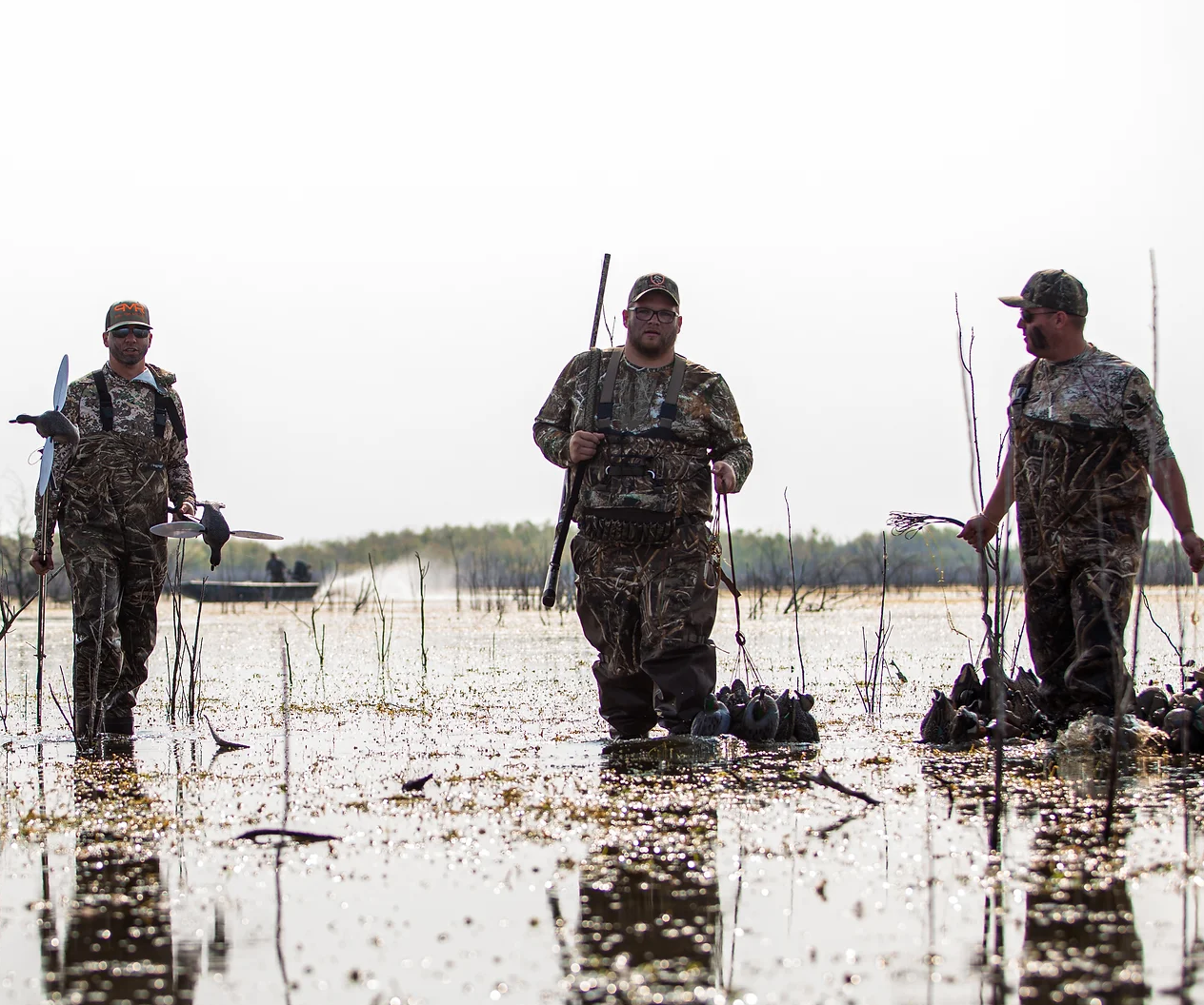 Three people hunting in TX