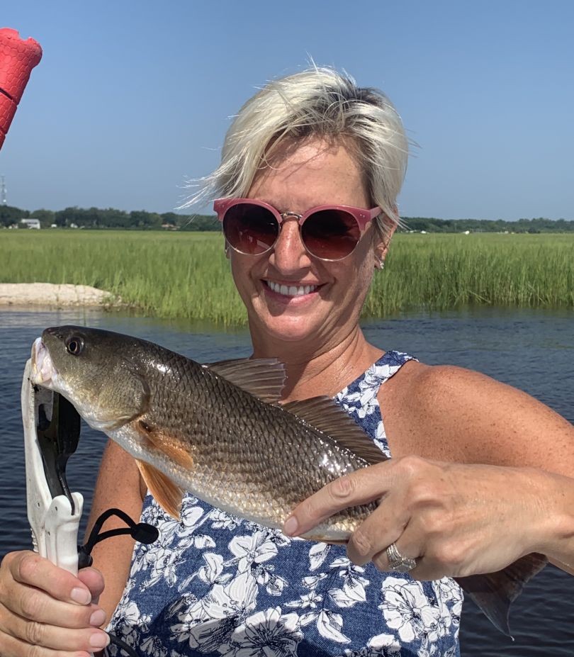 Redfish catch from fishing trip in St. Marys GA waters