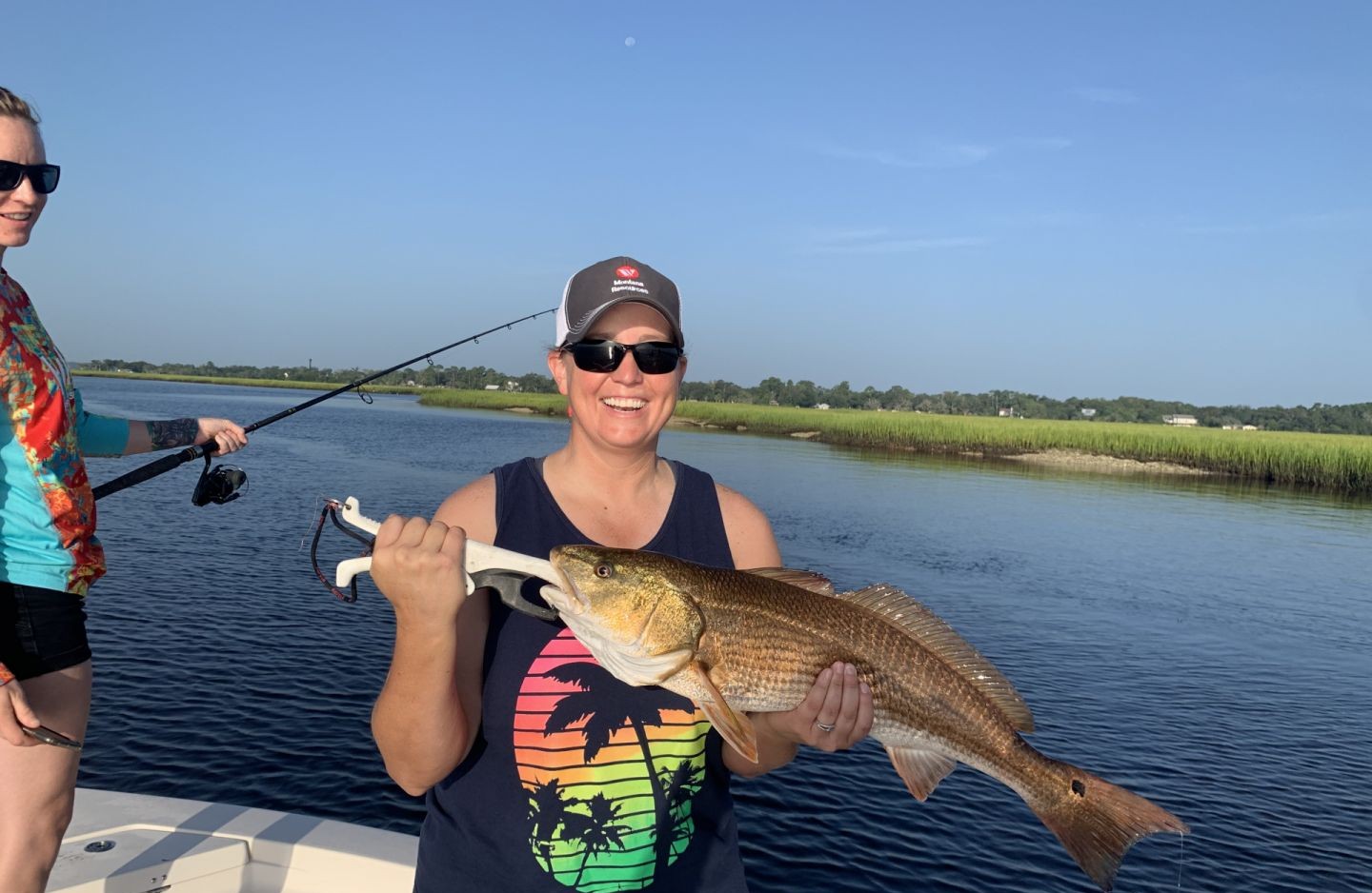 Redfish caught while fishing in St. Marys GA waters