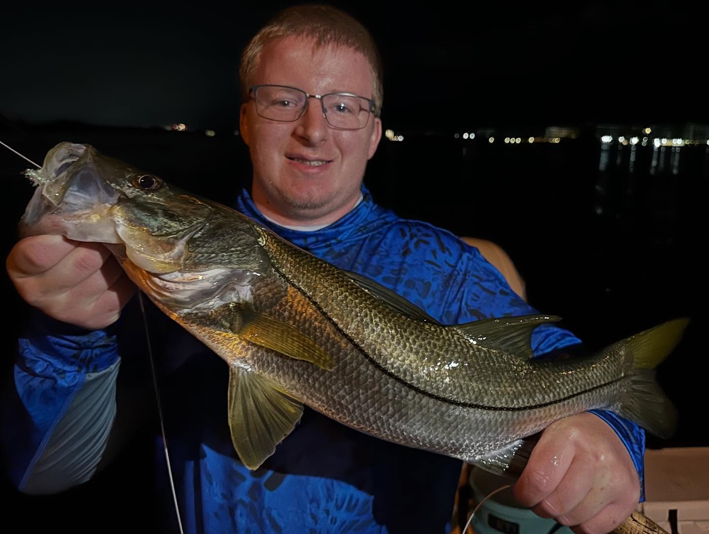 Snook fish caught in Lantana