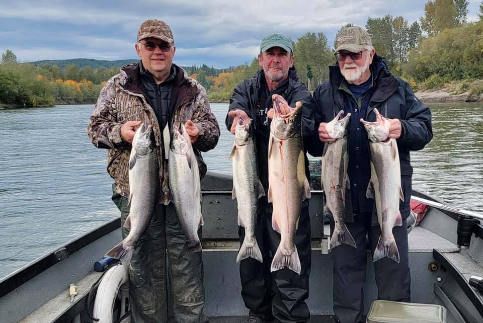 Salmon fishing in Washington