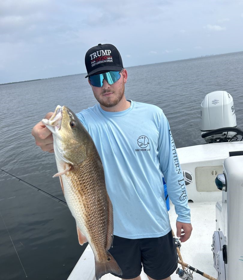 One redfish caught in FL