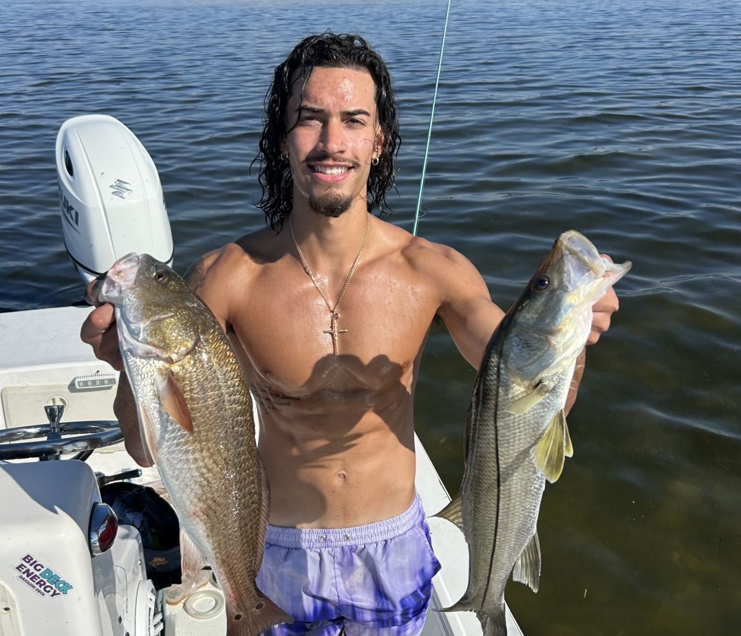 Snook and redfish caught in Palmetto
