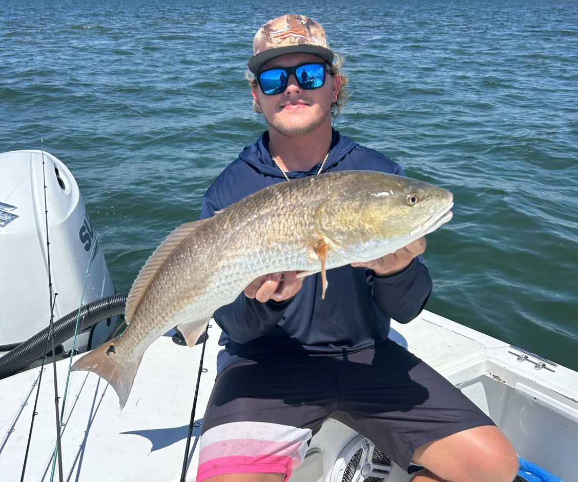 Redfish caught while fishing in FL