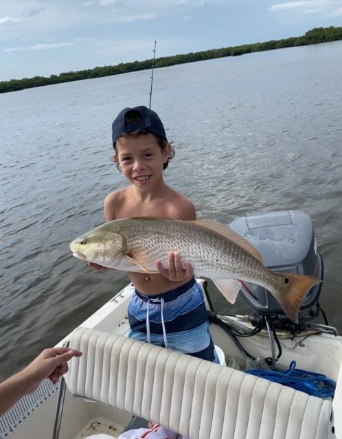 Redfish caught fishing in FL