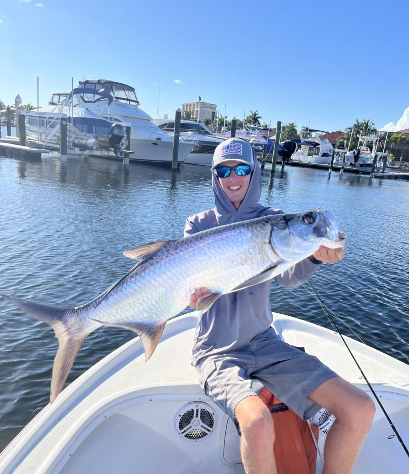Tarpon fish caught in Florida
