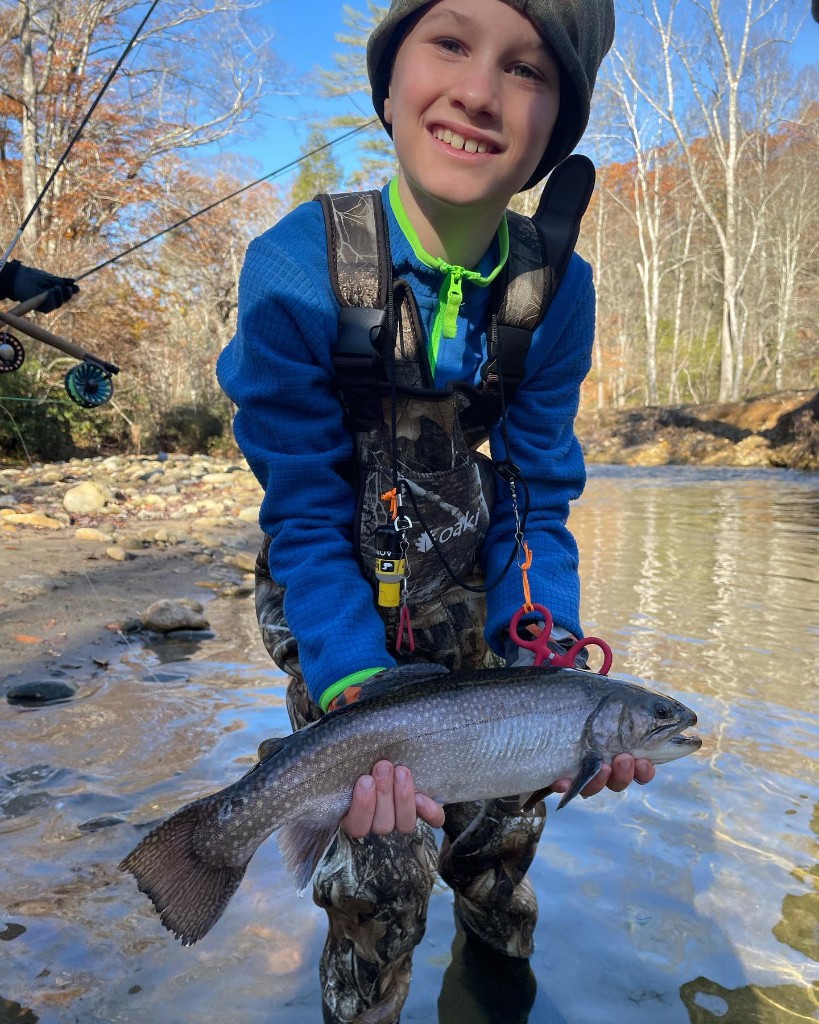 Brook Trout, 14-inch freshwater fish caught in SC