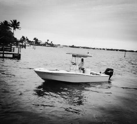 Fishing in the picturesque Holmes Beach
