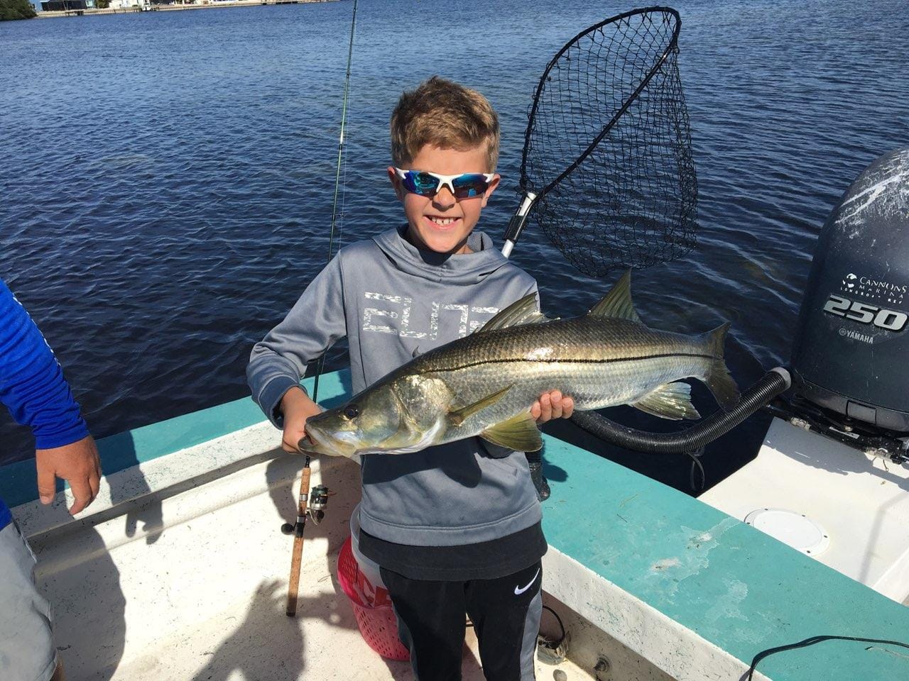Photo of a 21-inch Snook caught while fishing in FL