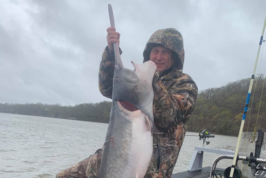 Angler with 27-inch fish in Camdenton