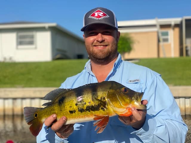 A person fishing in FL