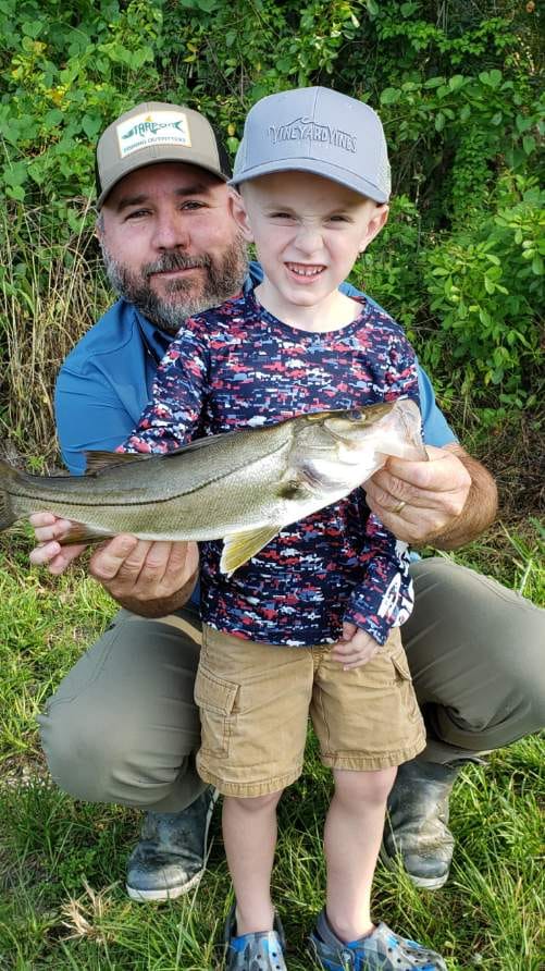 Snook fish caught in Okeechobee