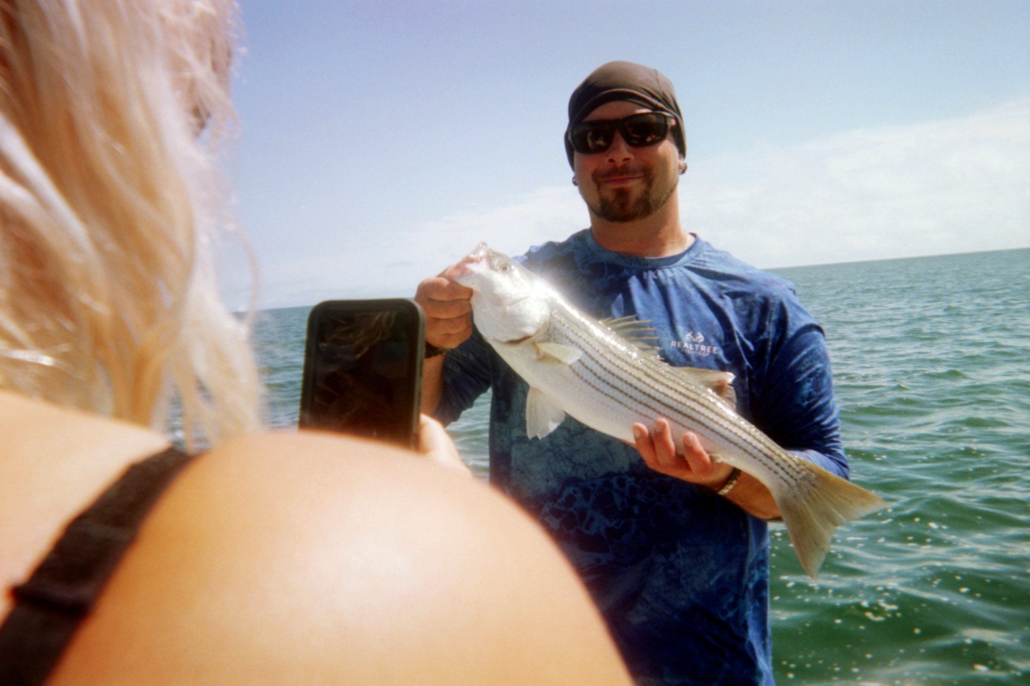 Striped bass caught on fishing trip in MA