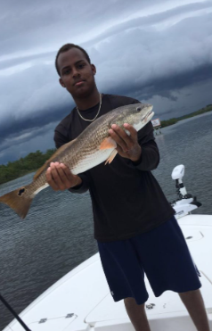Angler with a 19-inch fish in Florida