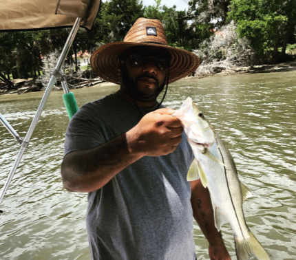 A fishing enthusiast enjoying the great outdoors in FL