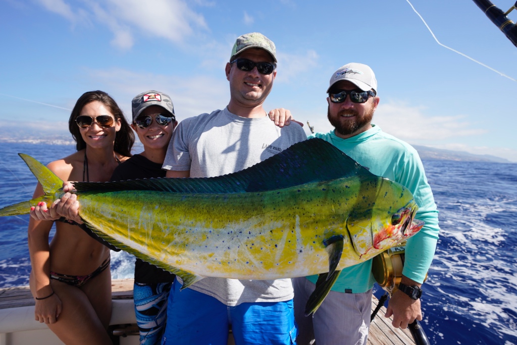 A group of 4 people fishing in FL