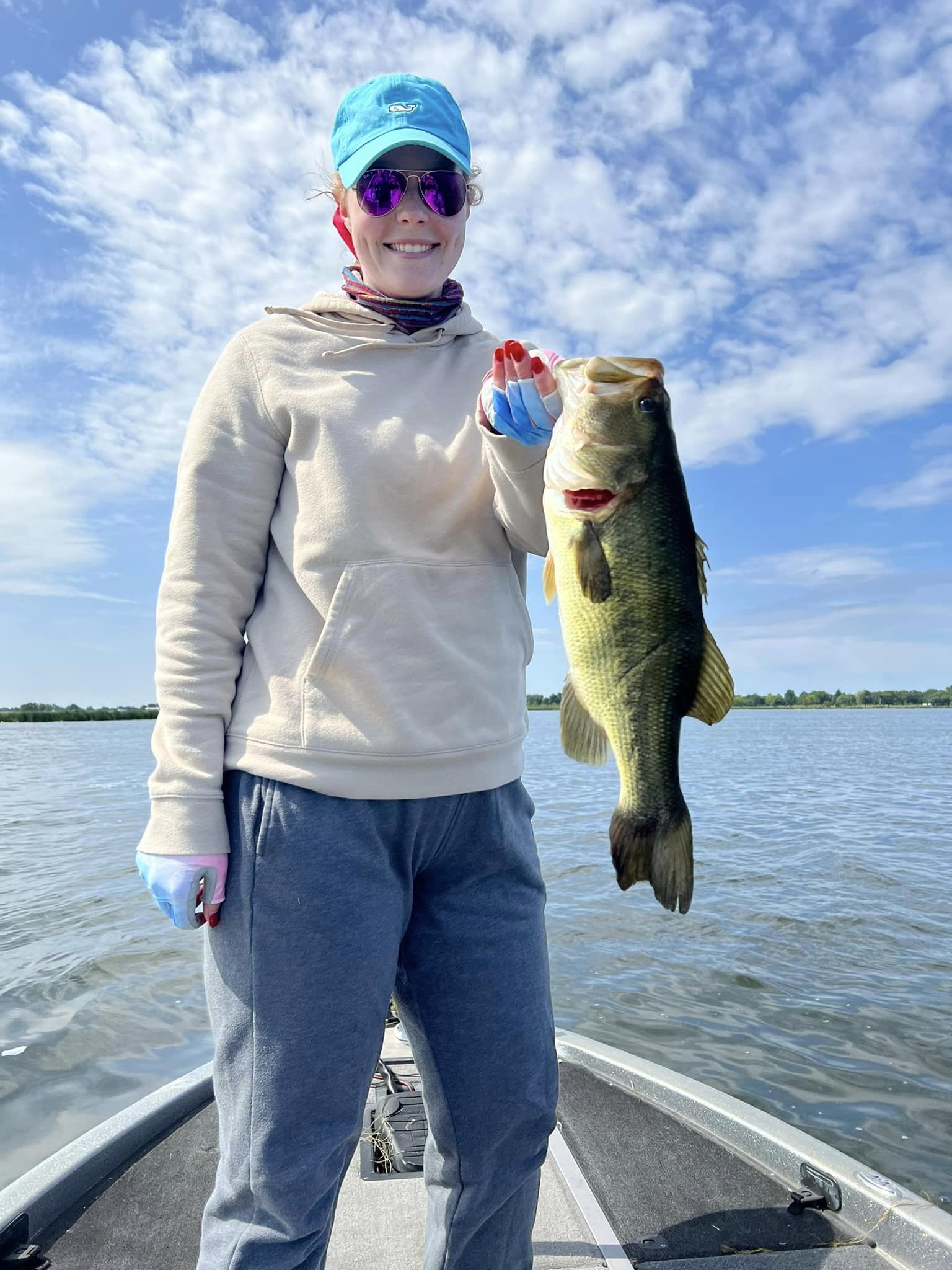 Largemouth Bass caught at Fox Lake