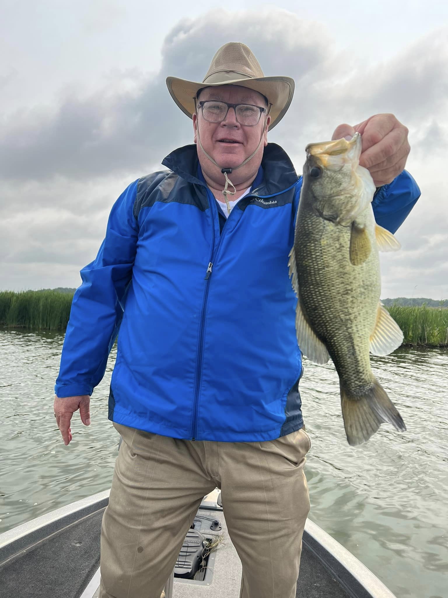 Largemouth Bass caught while fishing at Fox Lake