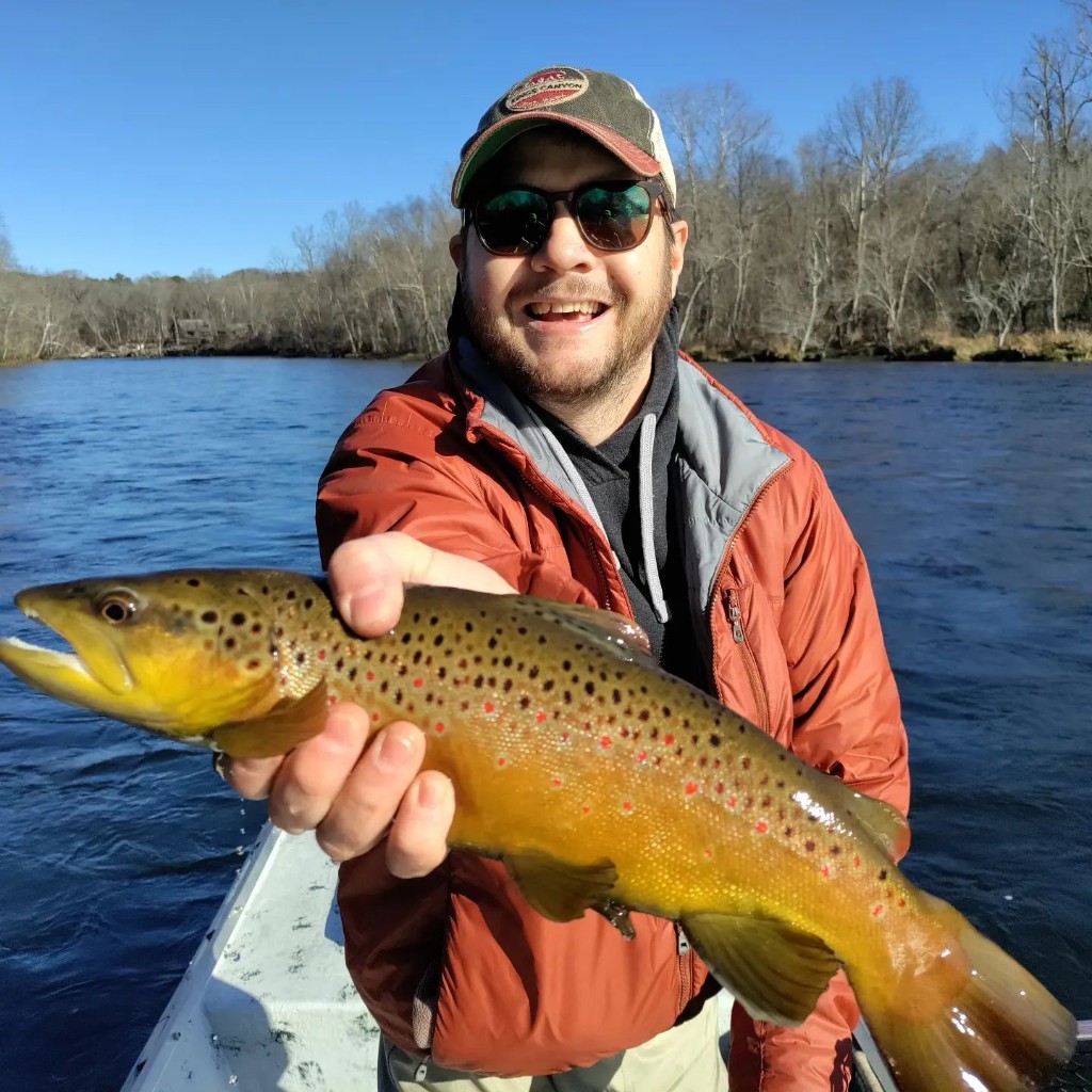 Fishing a sea trout in AR