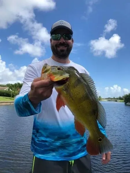 A lone angler fishing in Florida
