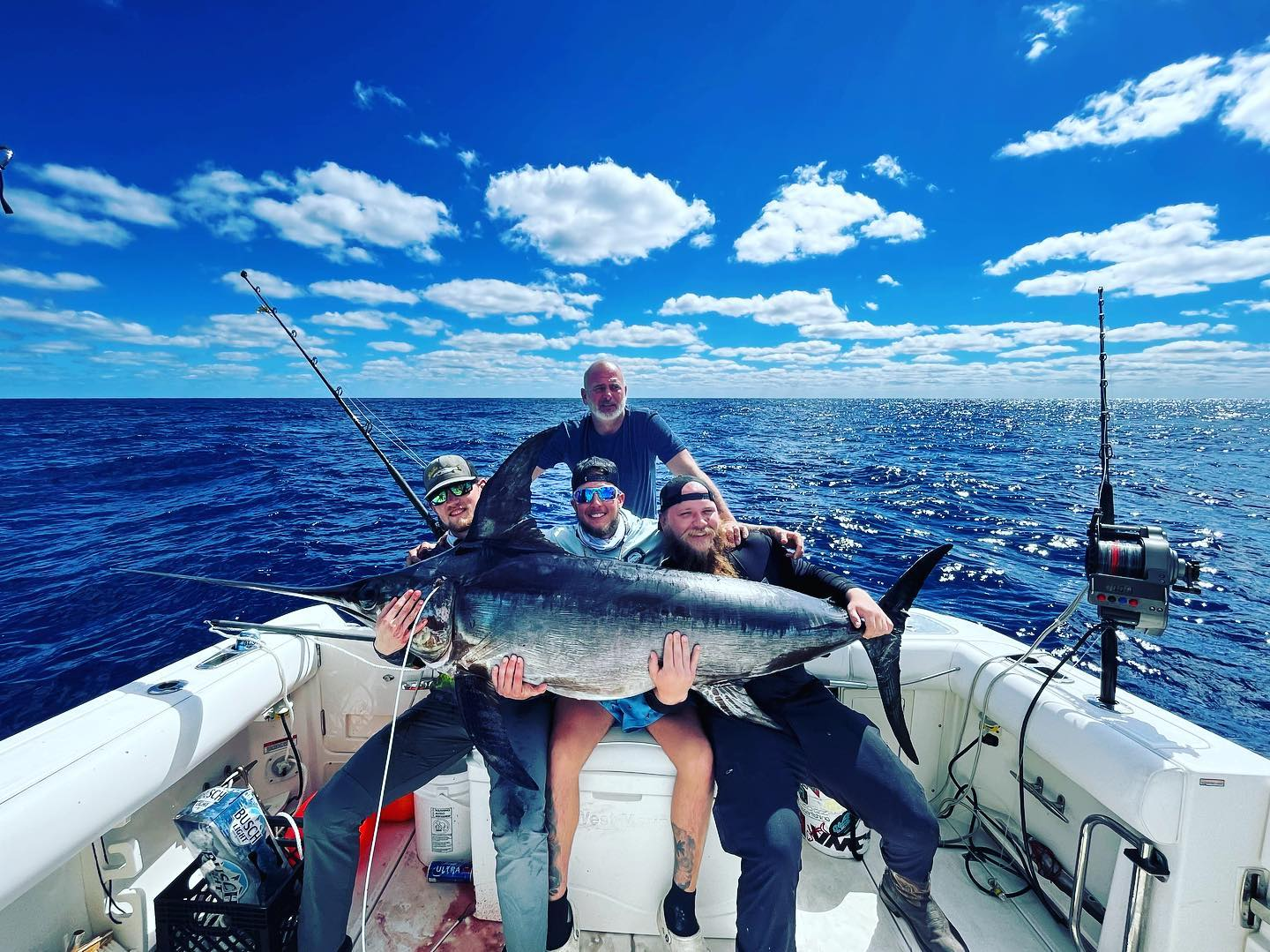 Swordfish caught while fishing in FL