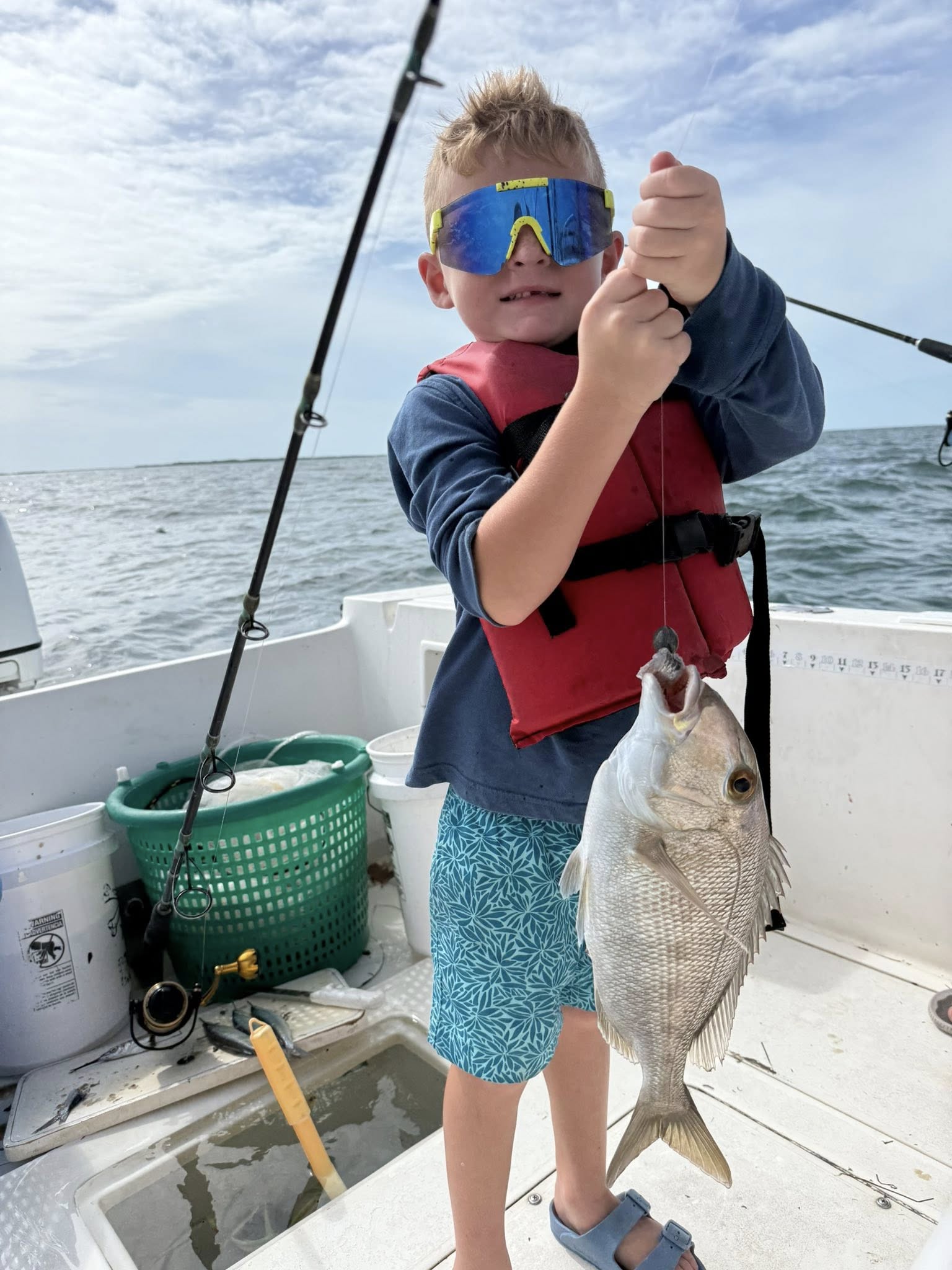 A person fishing in FL