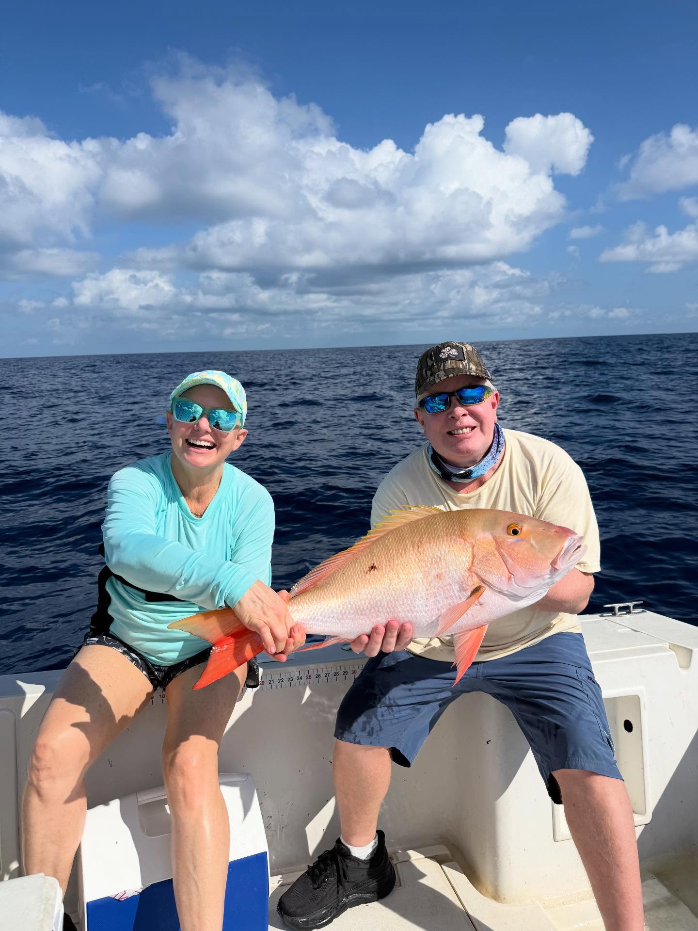 Mutton Snapper caught while fishing in Big Pine Key