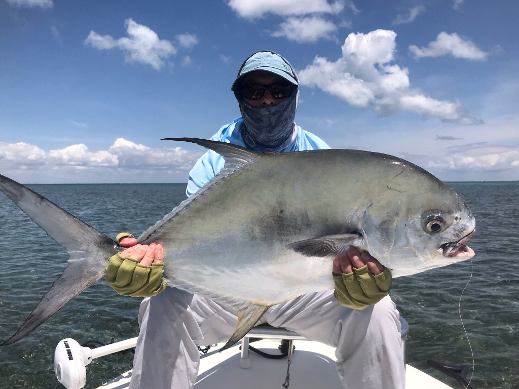 Permit fish caught in Florida