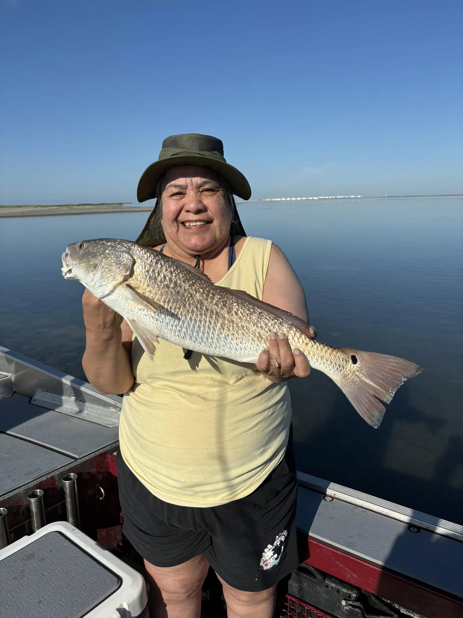 Redfish catch from fishing trip in Ingleside TX waters