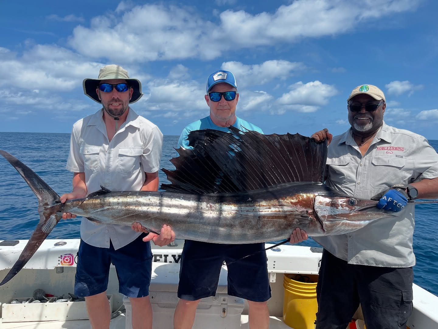 One Atlantic Sailfish caught while fishing in FL